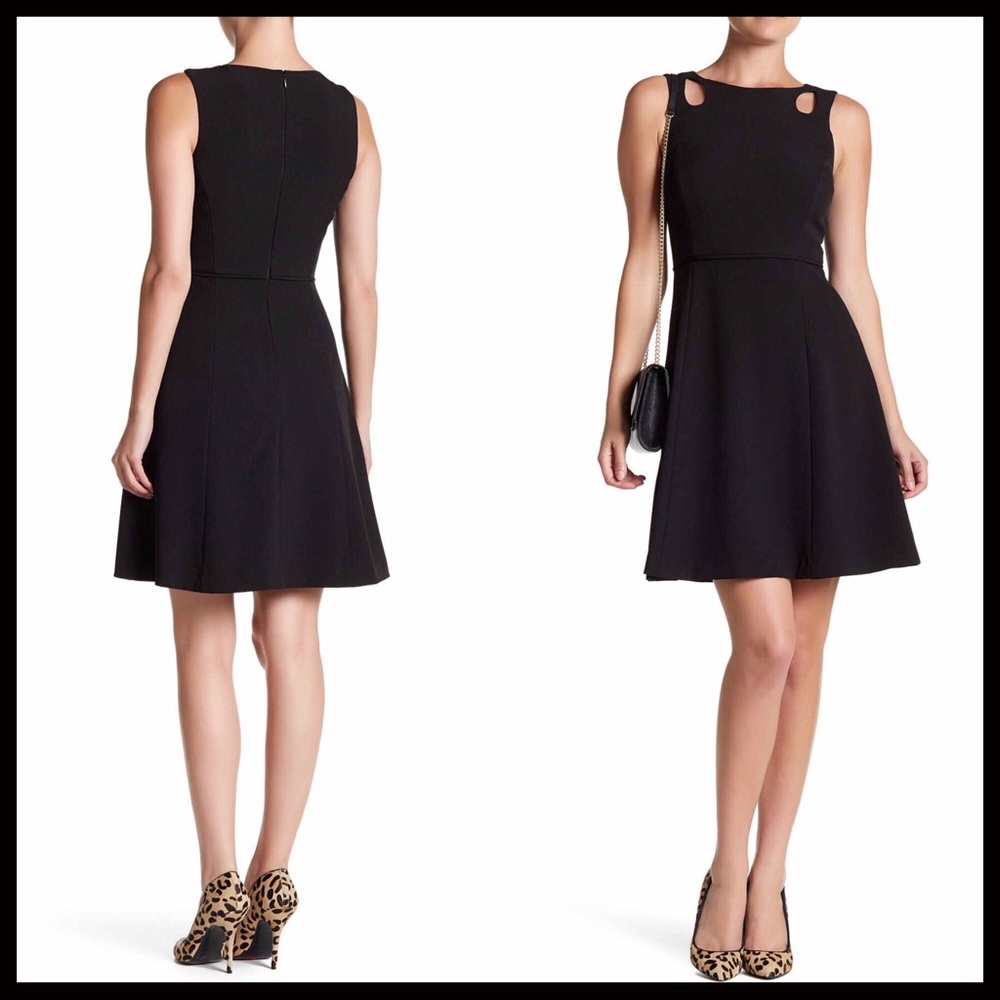 TAHARI LBD A-LINE FIT-AND-FLARE DRESS - Picture 2 of 7